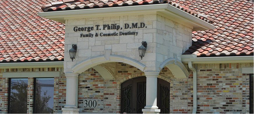 Outside view of dental office in Sunnyvale Texas