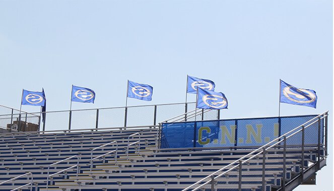 Football stadium in Sunnyvale Texas